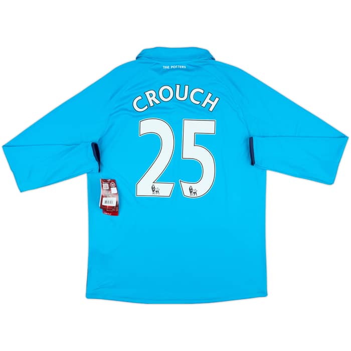 2014-15 Stoke City Away L/S Shirt Crouch #25 (M)