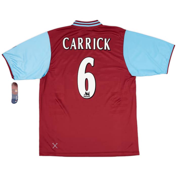 2001-03 West Ham Home Shirt Carrick #6 (L)