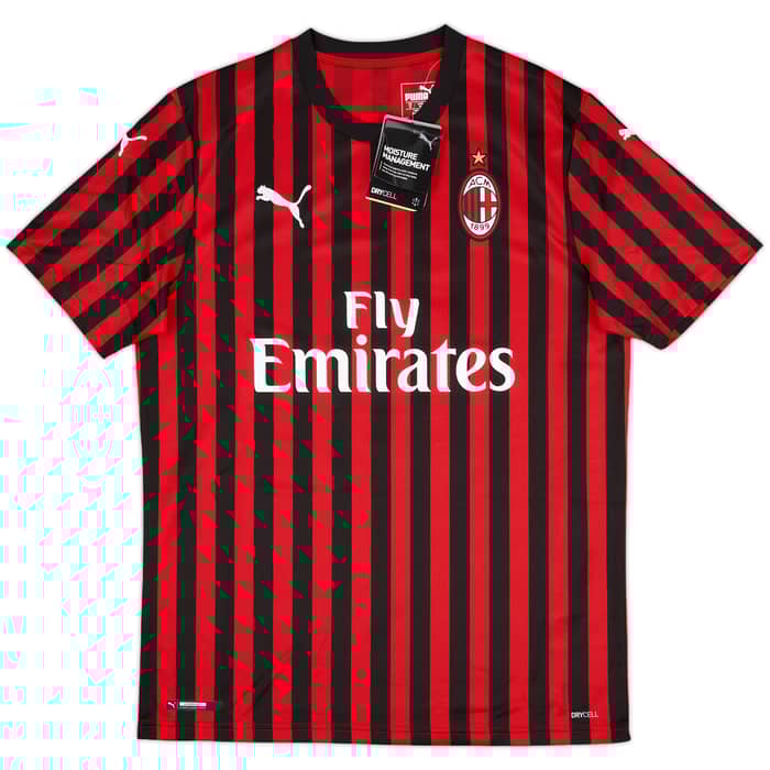 2019-20 AC Milan Home Shirt Ibrahimovic #21 (M)