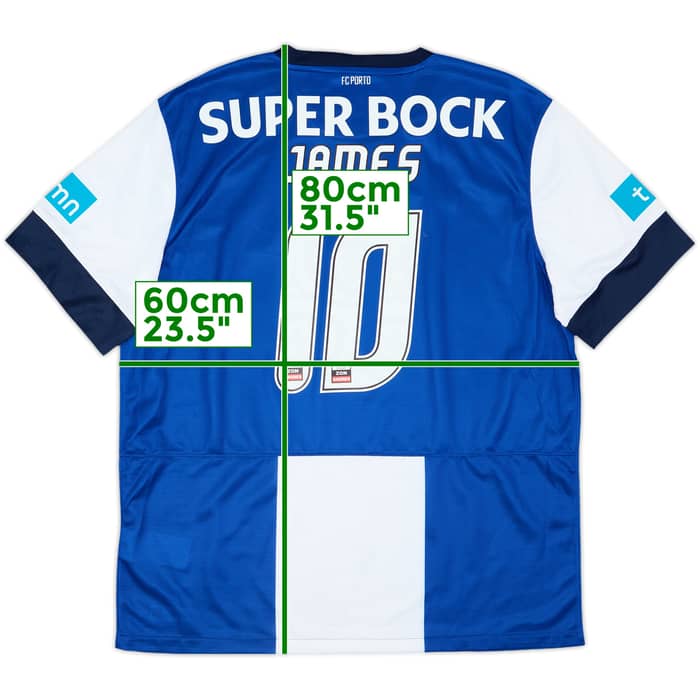2012-13 Porto Home Shirt James #10 (XL)