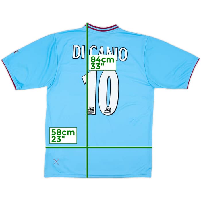 2001-03 West Ham Away Shirt Di Canio #10 (L)