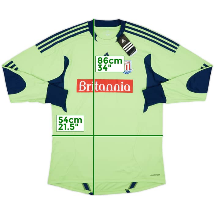 2011-12 Stoke City Green GK Shirt (L)