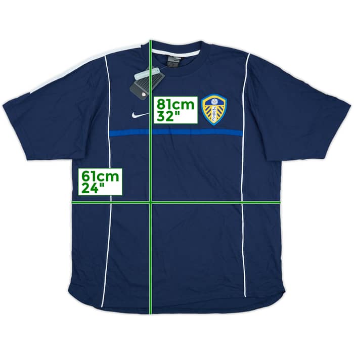 2002-03 Leeds United Staff Issue Nike Training Shirt JC (XL)