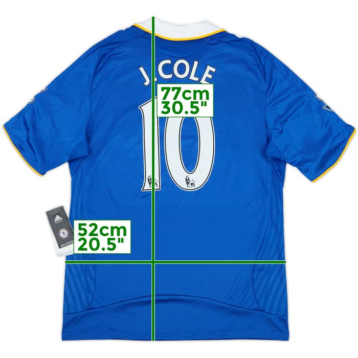 2008-09 Chelsea Home Shirt J. Cole #10 (M)