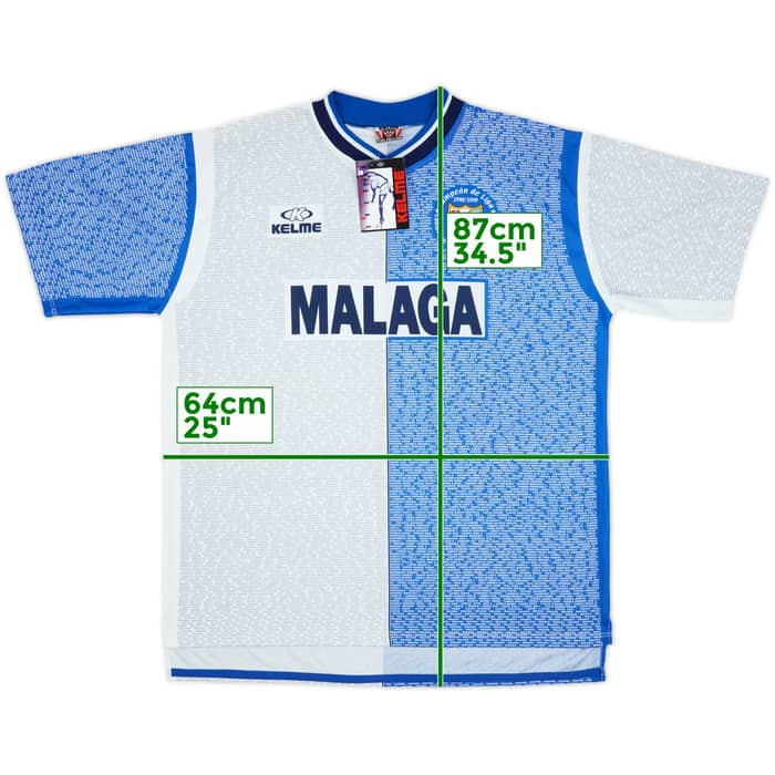 1998-99 Malaga 'Campeon De Liga' Home Shirt (XL)