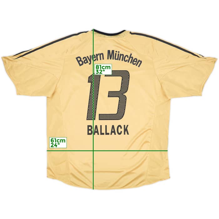 2004-06 Bayern Munich Away Shirt Ballack #13 (XL)