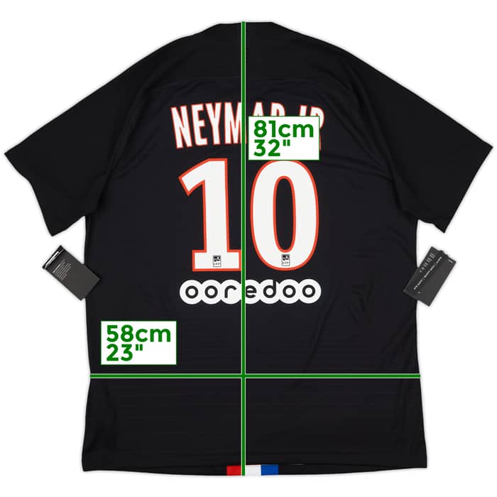 2019-20 Paris Saint-Germain Authentic Fourth Shirt Neymar Jr #10 (XL)