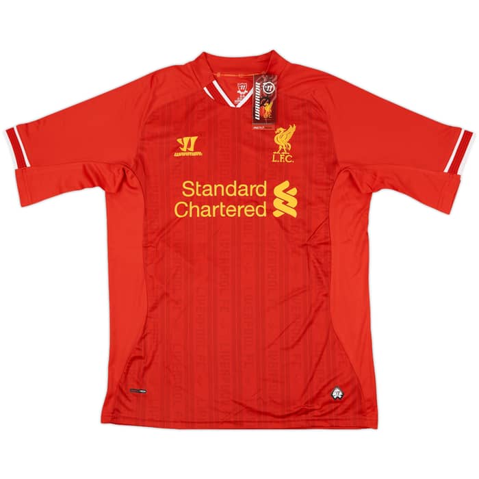 2013-14 Liverpool Home Shirt Gerrard #8 (XL)