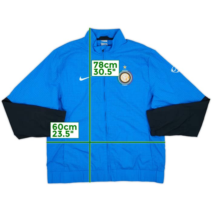 2009-10 Inter Milan Nike Track Jacket - 10/10 - (XL)