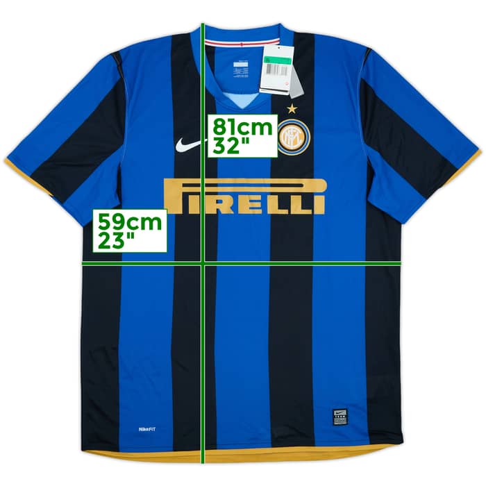 2008-09 Inter Milan Home Shirt (XL)