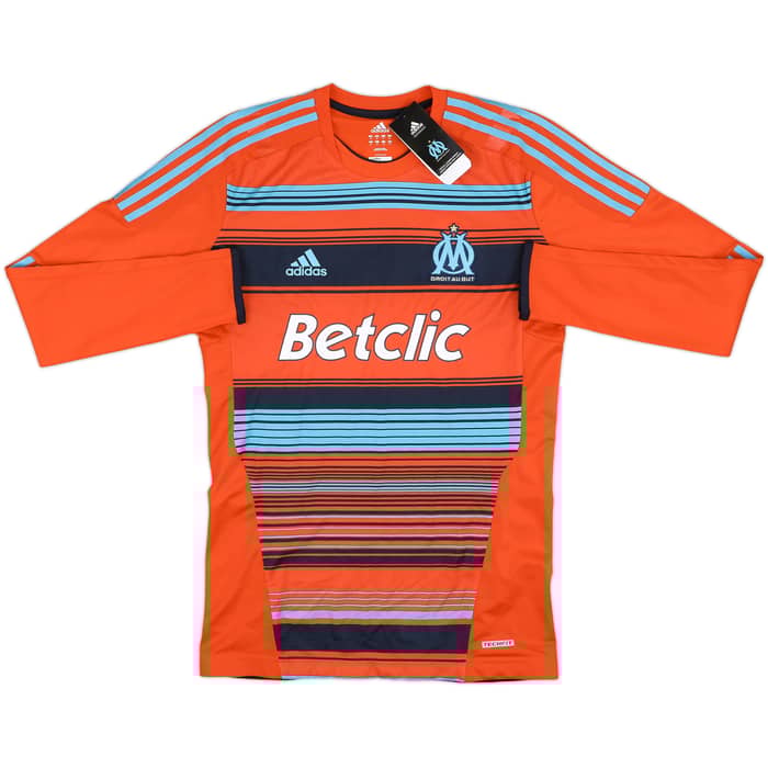 2011-12 Olympique Marseille Player Issue TechFit Third L/S Shirt Remy #11 (L)