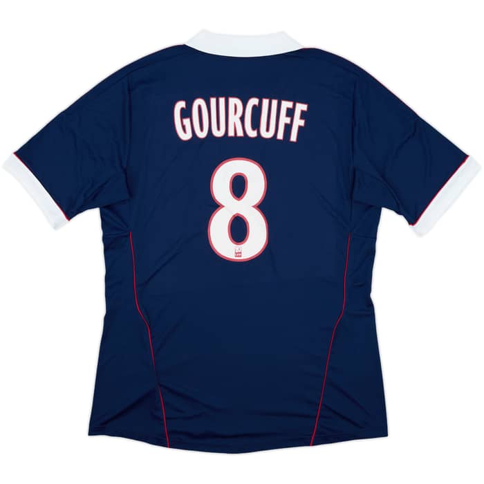2011-12 Lyon Away Shirt Gourcuff #8 (L)