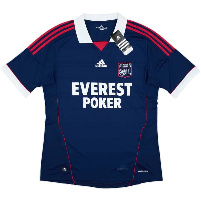 2011-12 Lyon Away Shirt Gourcuff #8 (L)