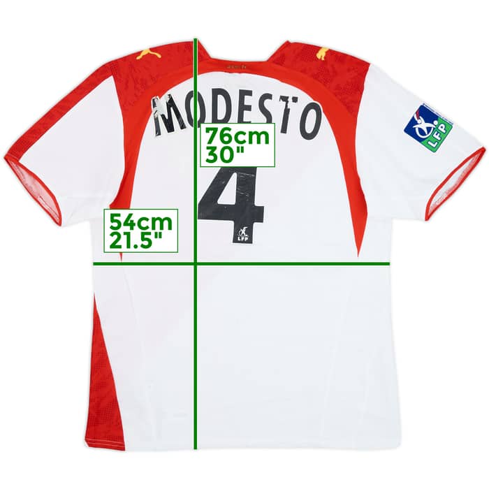 2006-07 Monaco Home Shirt Modesto #4 (L)