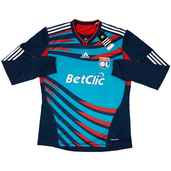 2010-11 Lyon Player Issue Third L/S Shirt Lisandro #9 (XL)