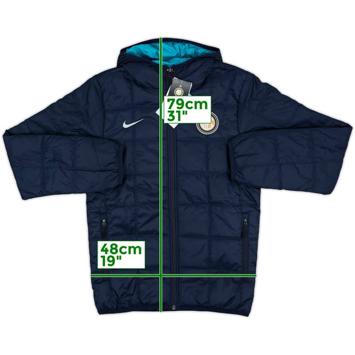 2010-11 Inter Milan Nike Reversible Padded Jacket (S)