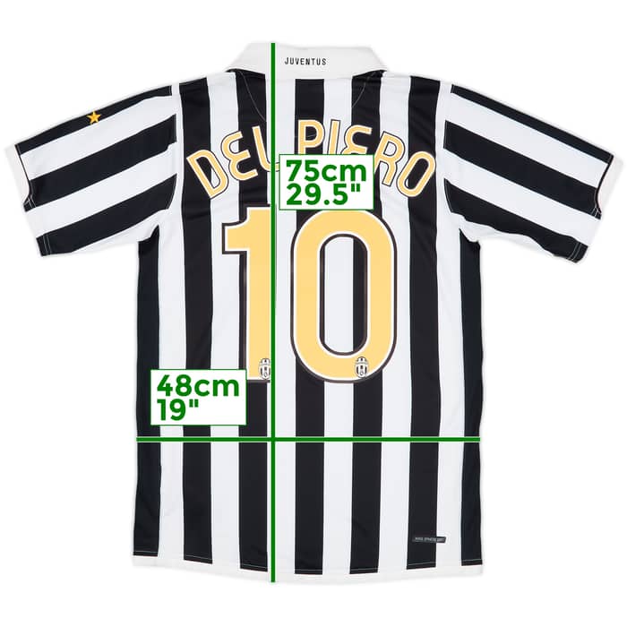 2006-07 Juventus Home Shirt Del Piero #10 (S)