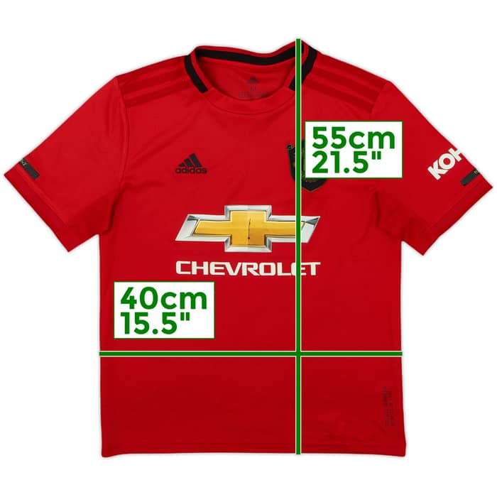 2019-20 Manchester United Home Shirt - 5/10 - (M.Boys)