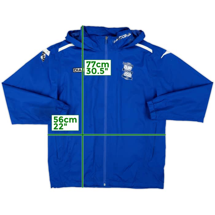 2013-14 Birmingham Diadora Hooded Rain Jacket - 4/10 - (M)