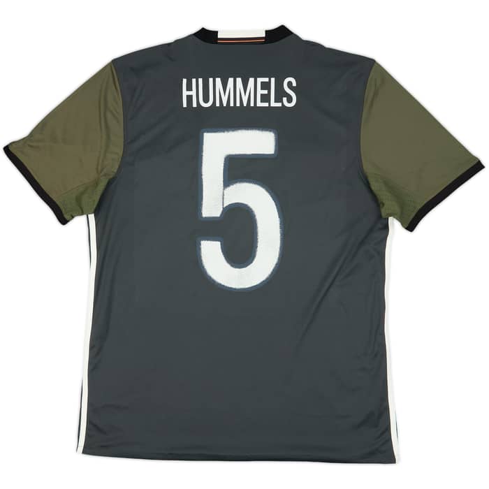 2015-17 Germany Away Shirt Hummels #5 - 10/10 - (L)