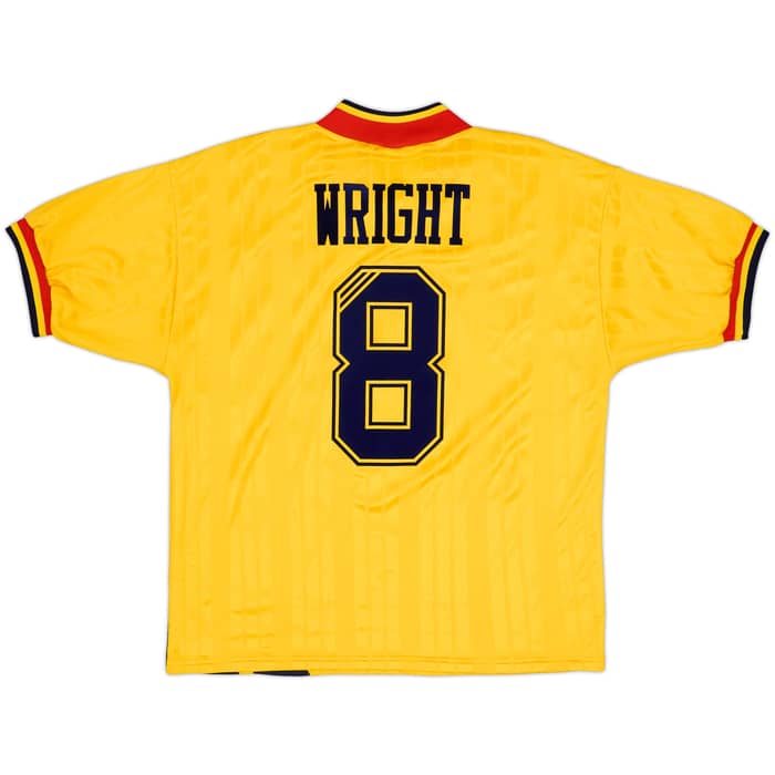1993-94 Arsenal Away Shirt Wright #8 - 6/10 - (L)