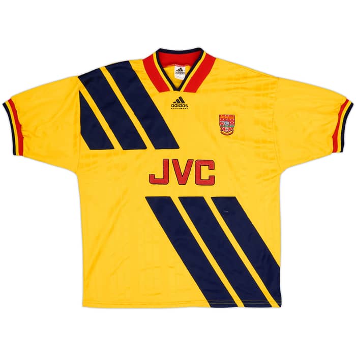 1993-94 Arsenal Away Shirt Wright #8 - 6/10 - (L)
