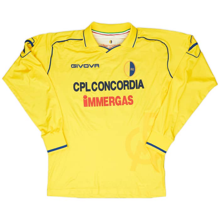 2010-11 Modena Match Worn Home Shirt Milani #22
