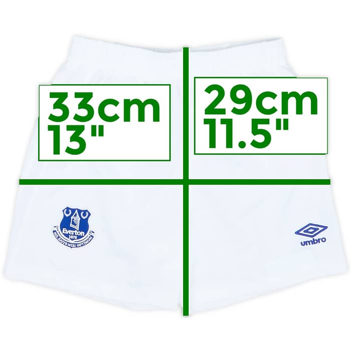 2014-15 Everton Home Shorts - 8/10 - (2-3 Years)