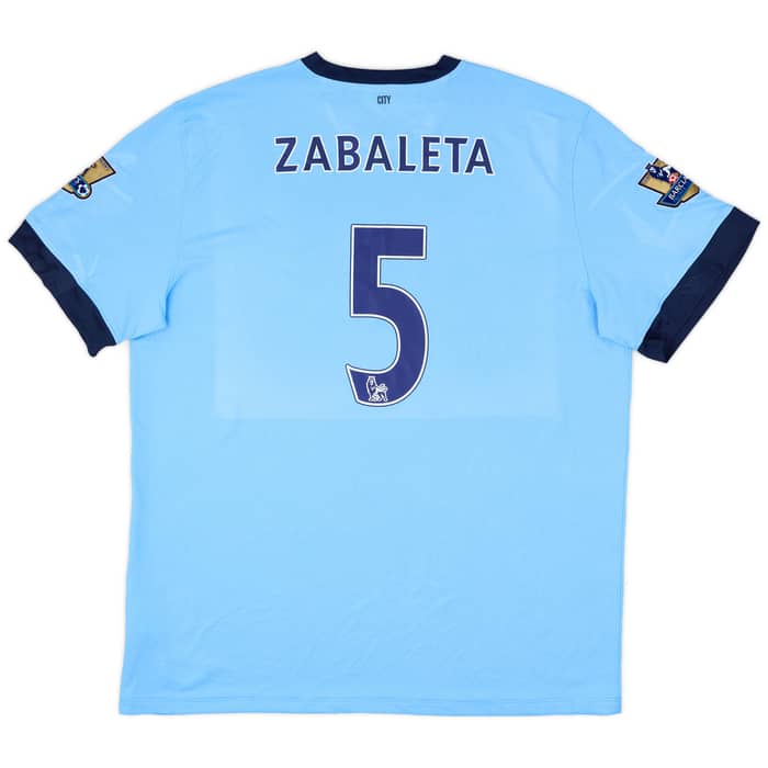 2014-15 Manchester City Home Shirt Zabaleta #5 - 8/10 - (XXL)