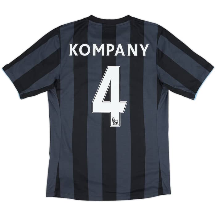 2012-13 Manchester City Third Shirt Kompany #4 - 9/10 - (XS)
