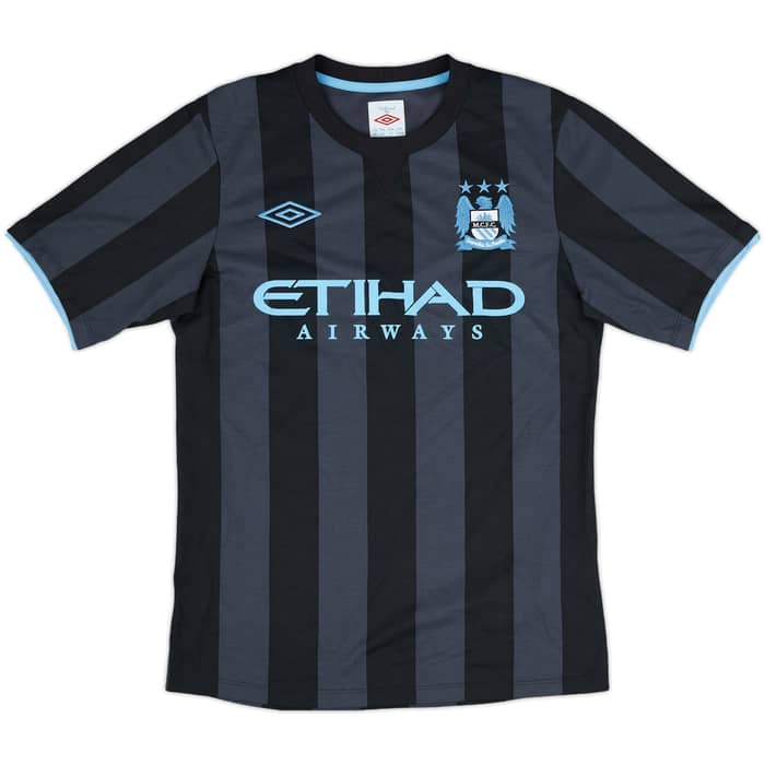 2012-13 Manchester City Third Shirt Kompany #4 - 9/10 - (XS)