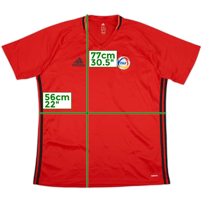 2016-17 Andorra adidas Training Shirt - 9/10 - (XL)