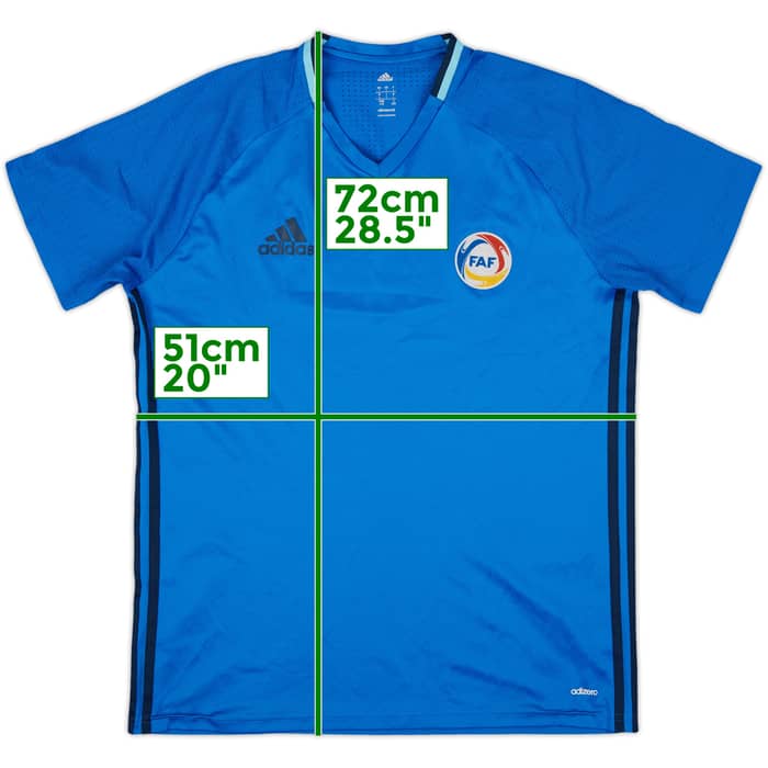 2016-17 Andorra adidas Training Shirt - 8/10 - (L)