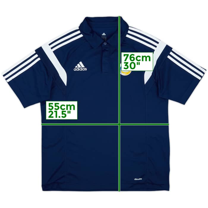 2014-15 Andorra adidas Polo shirt - 9/10 - (L)