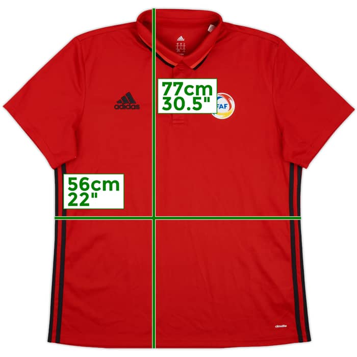 2015-16 Andorra adidas Polo Shirt - 9/10 - (XL)