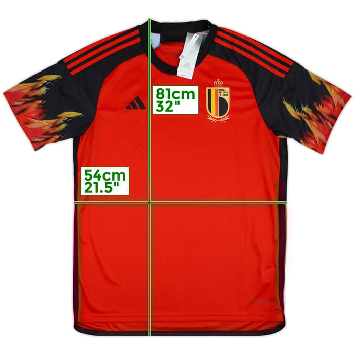 2022-23 Belgium Home Shirt (L)