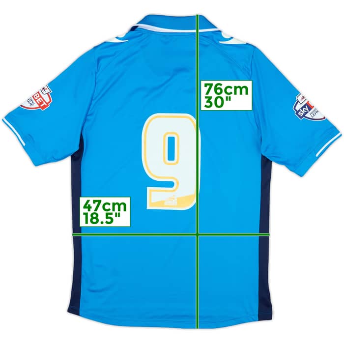 2012-13 Leeds Match Issue Away Shirt #9