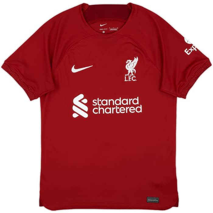 2022-23 Liverpool Home Shirt Thiago #6 - 7/10 - (S)