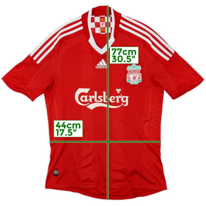 2008-10 Liverpool Home Shirt - 5/10 - (M)