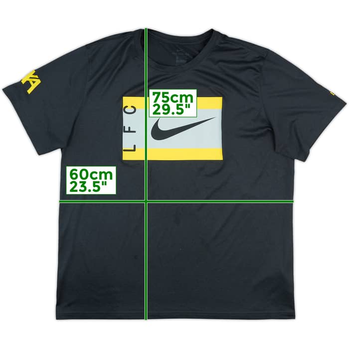 2021-22 Liverpool Nike Cotton Tee - 8/10 - (XL)
