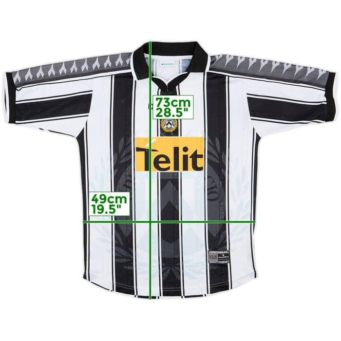 2000-01 Udinese Home Shirt - 7/10 - (M)