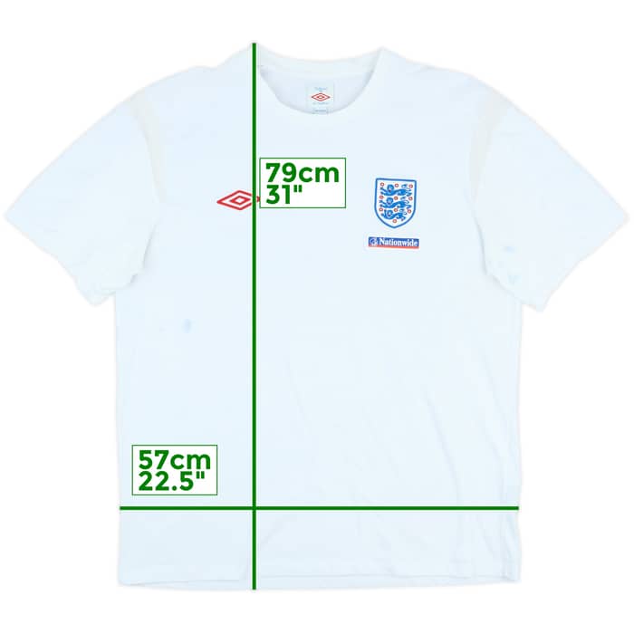 2010-11 England Umbro Training Tee - 5/10 - (XXL)