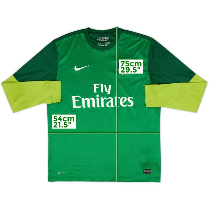 2012-13 Arsenal GK Shirt - 8/10 - (L)