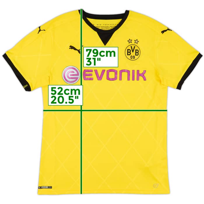 2015-16 Dortmund European Home Shirt - 9/10 - (L)