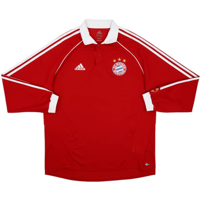 2006-07 Bayern Munich Player Issue Home L/S Shirt Schweinsteiger #31 - 6/10 - (XL)