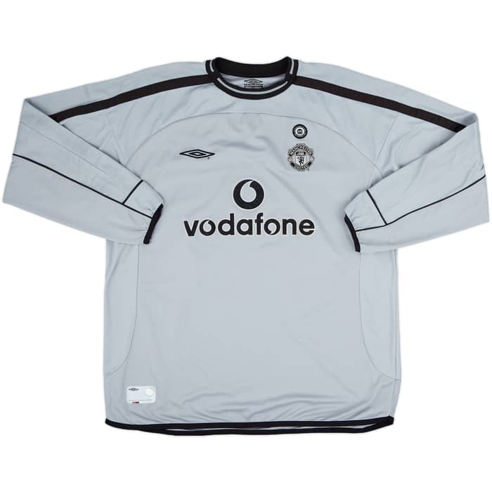 2001-02 Manchester United Centenary GK Shirt Barthez #1 - 8/10 - (XL)