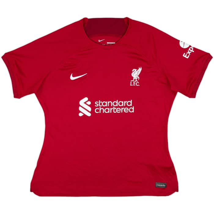2022-23 Liverpool Home Shirt - 10/10 - (Women's L)