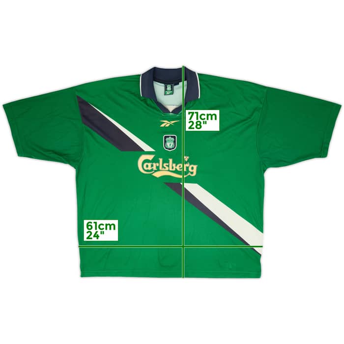 1999-00 Liverpool Away Shirt - 5/10 - (XXL)