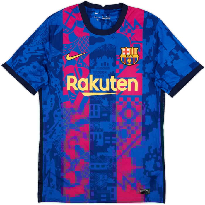 2021-22 Barcelona Third Shirt - 8/10 - (S)