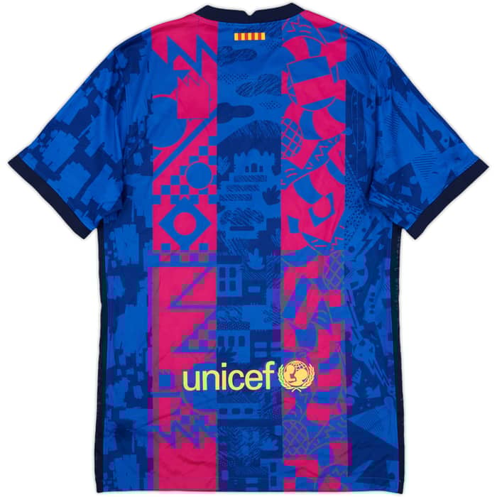 2021-22 Barcelona Third Shirt - 8/10 - (S)
